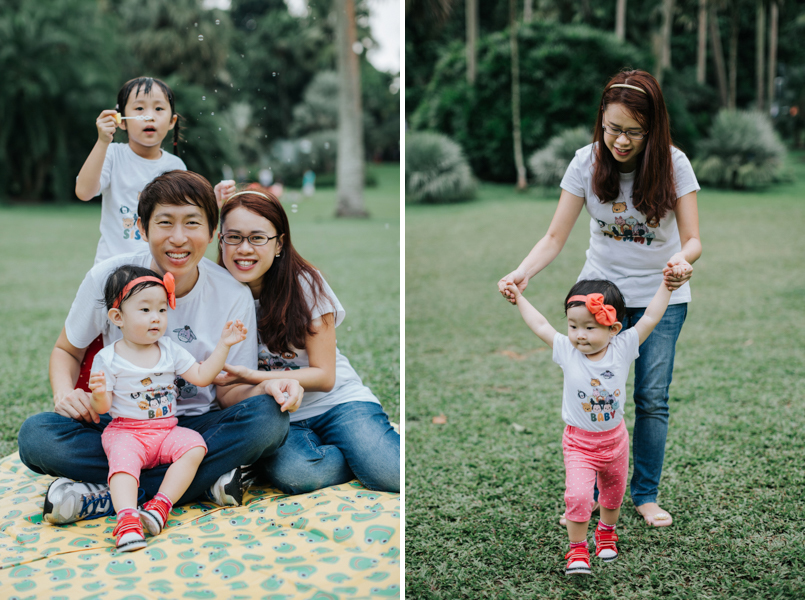 family photo shoot at SBG