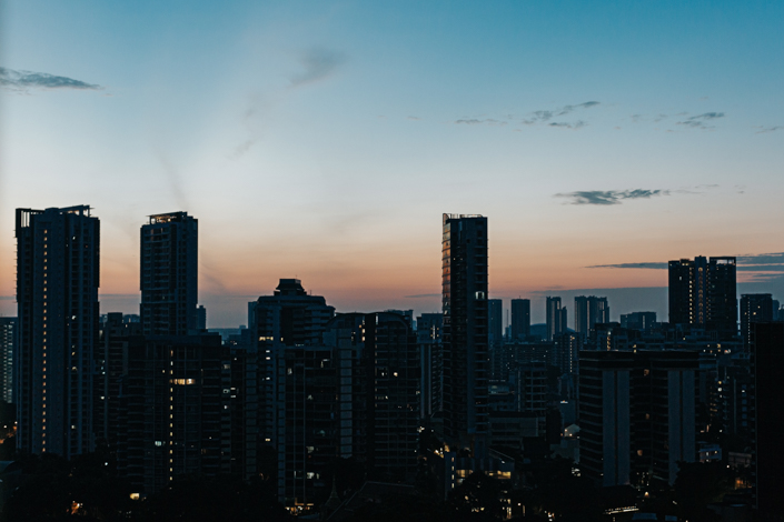 sunrise in singapore