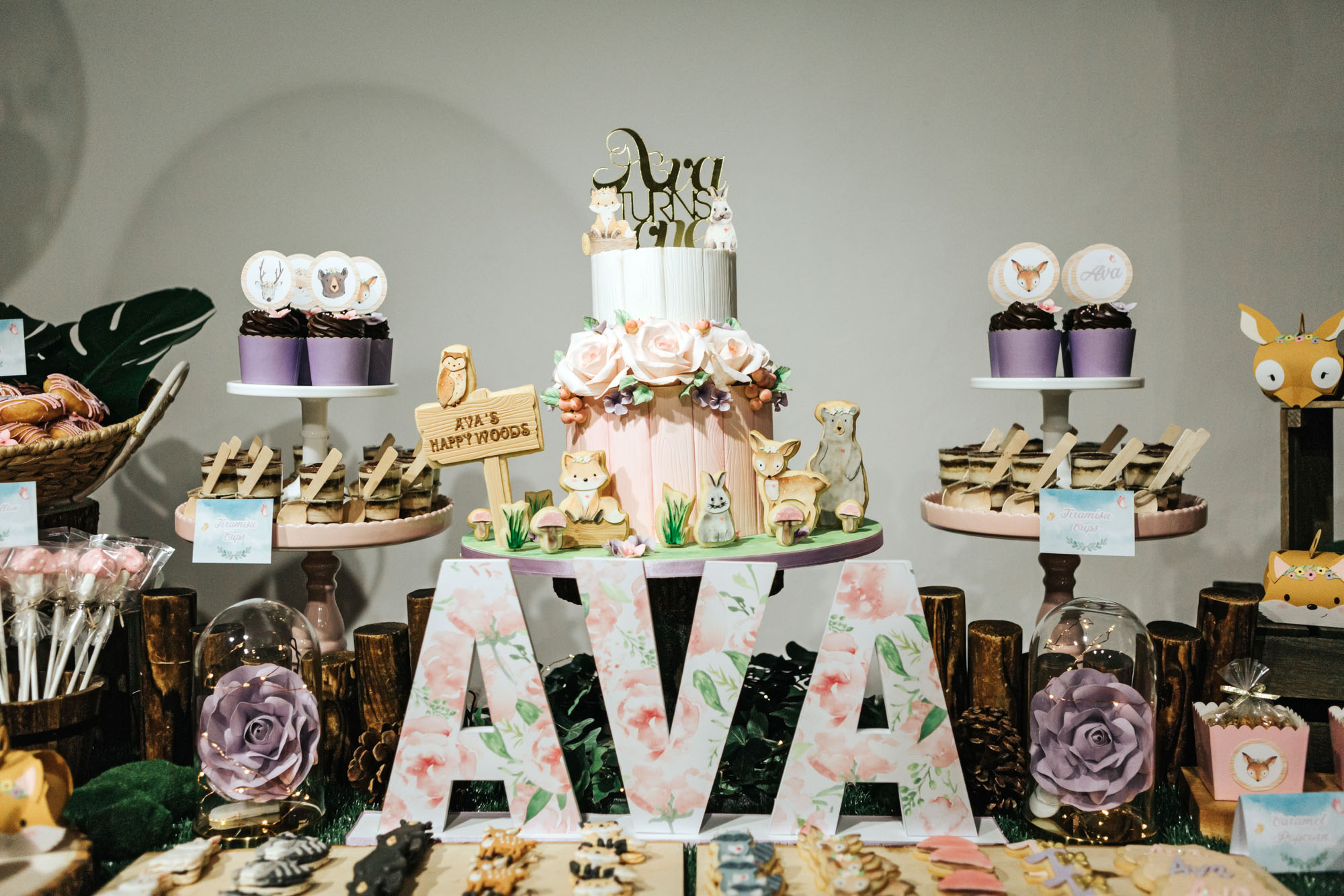 one year old party at bove by spring maternity