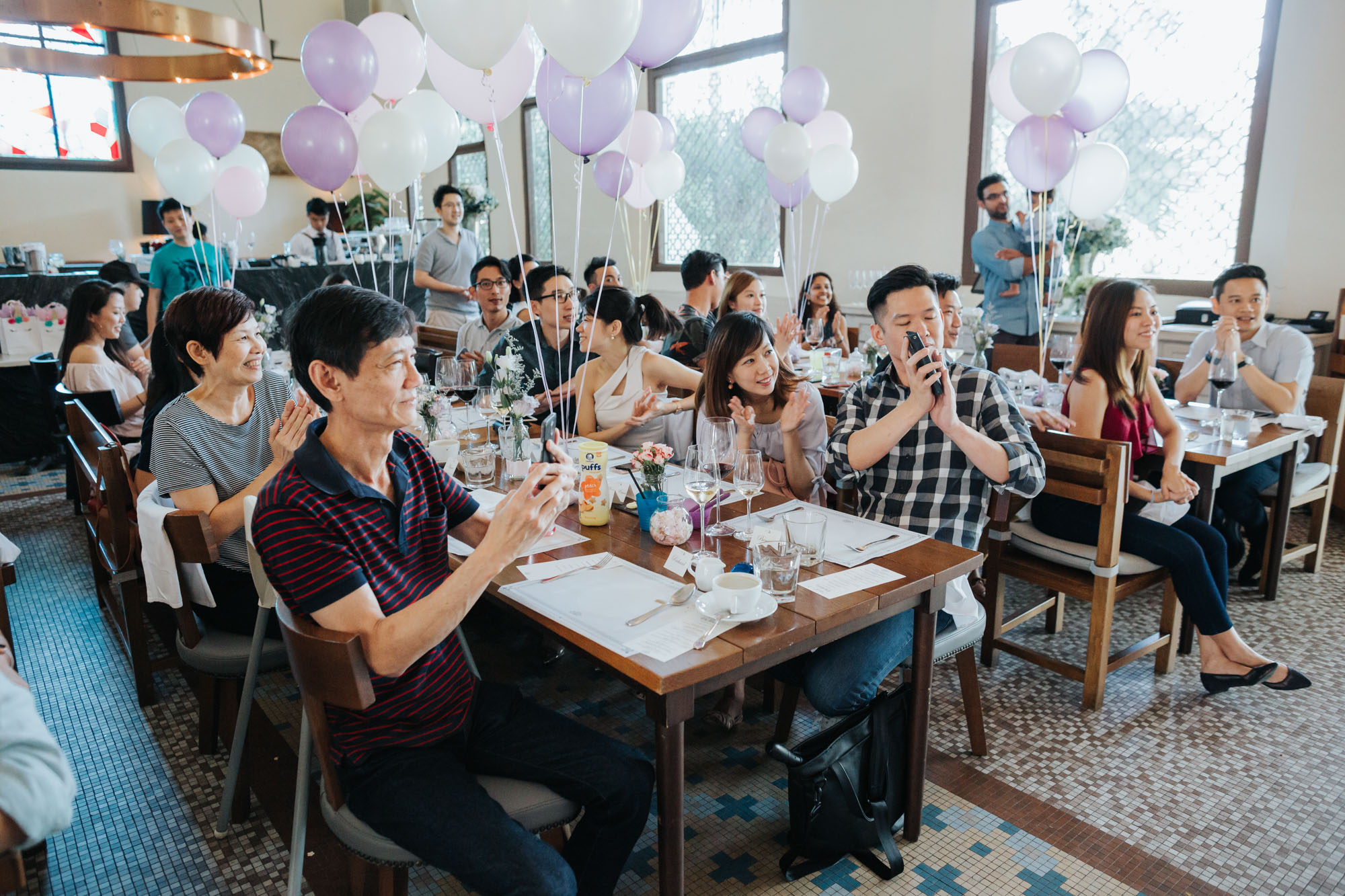 1st birthday celebration at the white rabbit restaurant