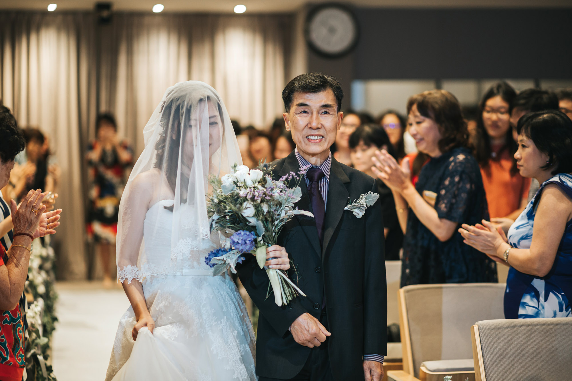 here comes the bride