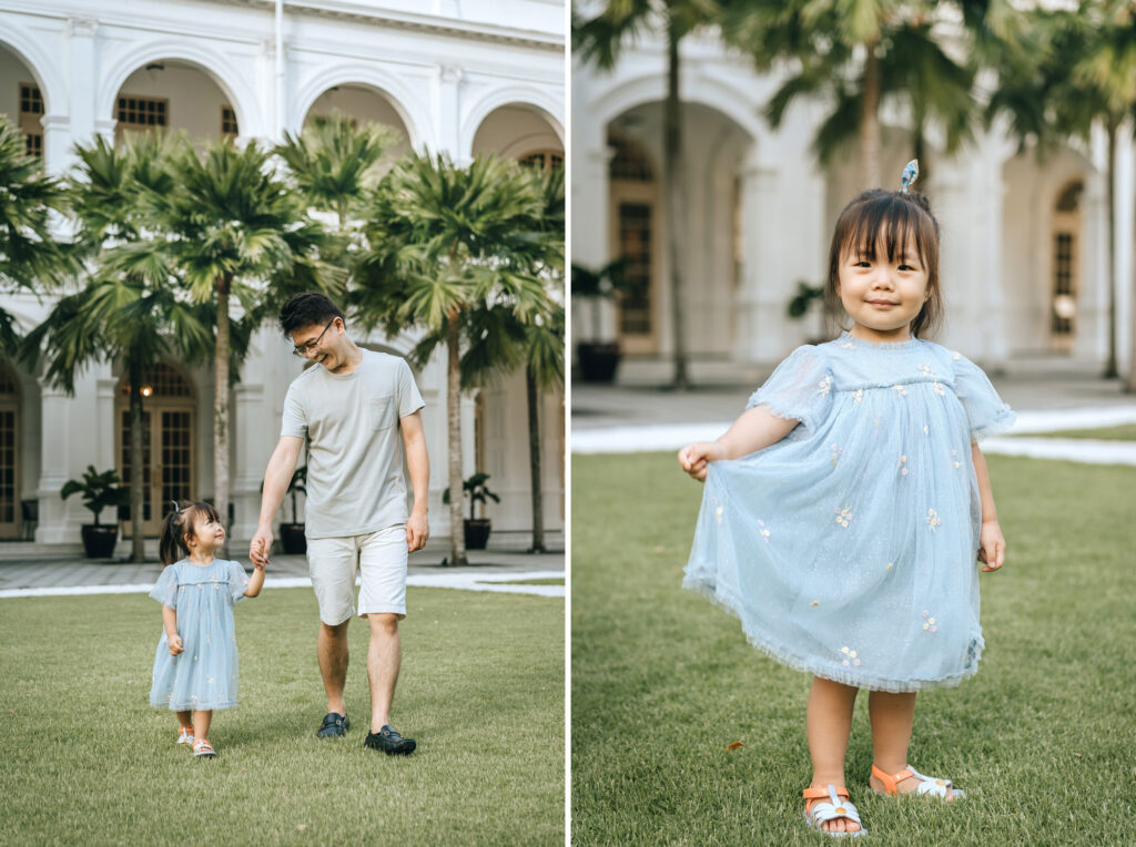 Father and daughter photo.