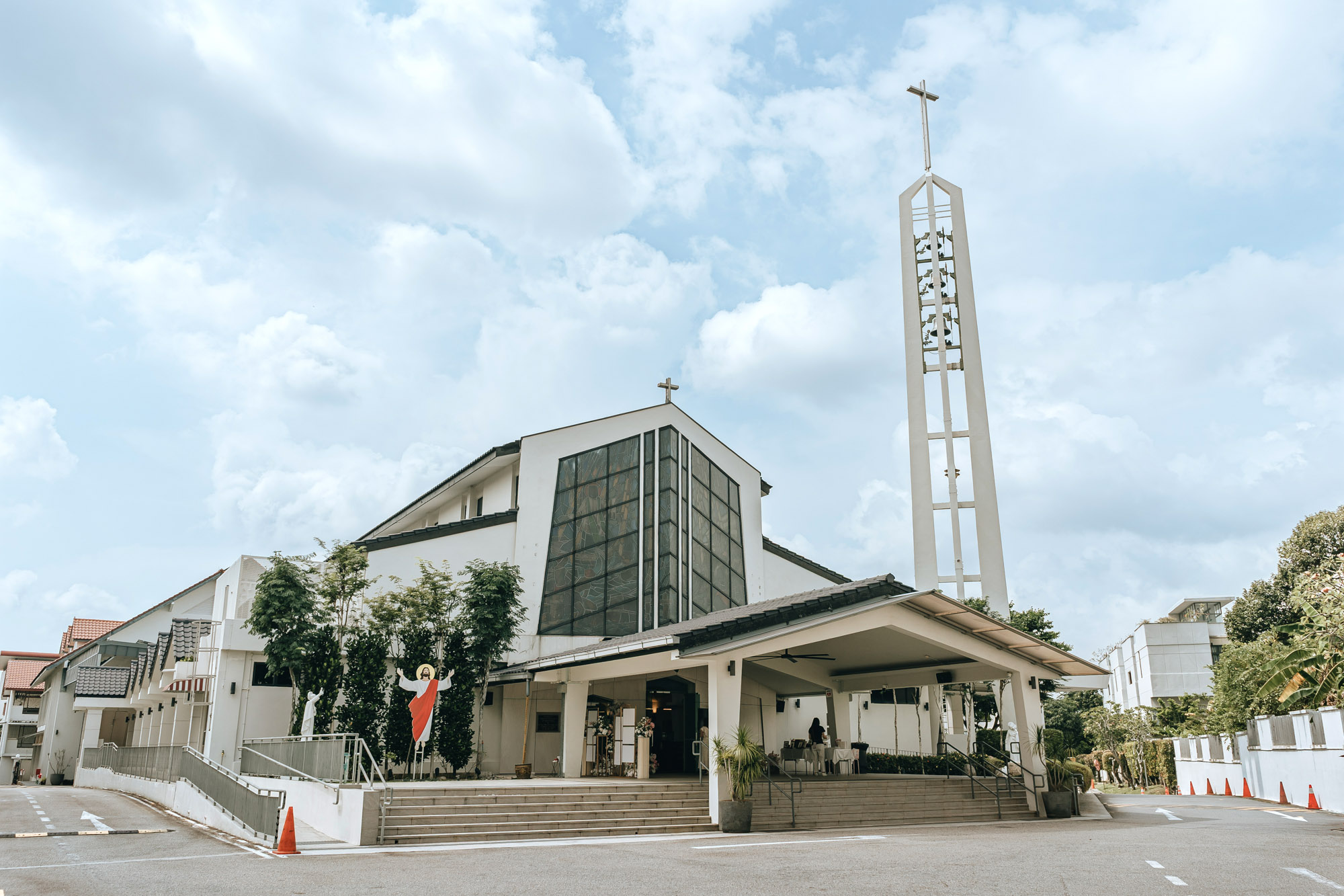 beautiful church of st. francis xavier