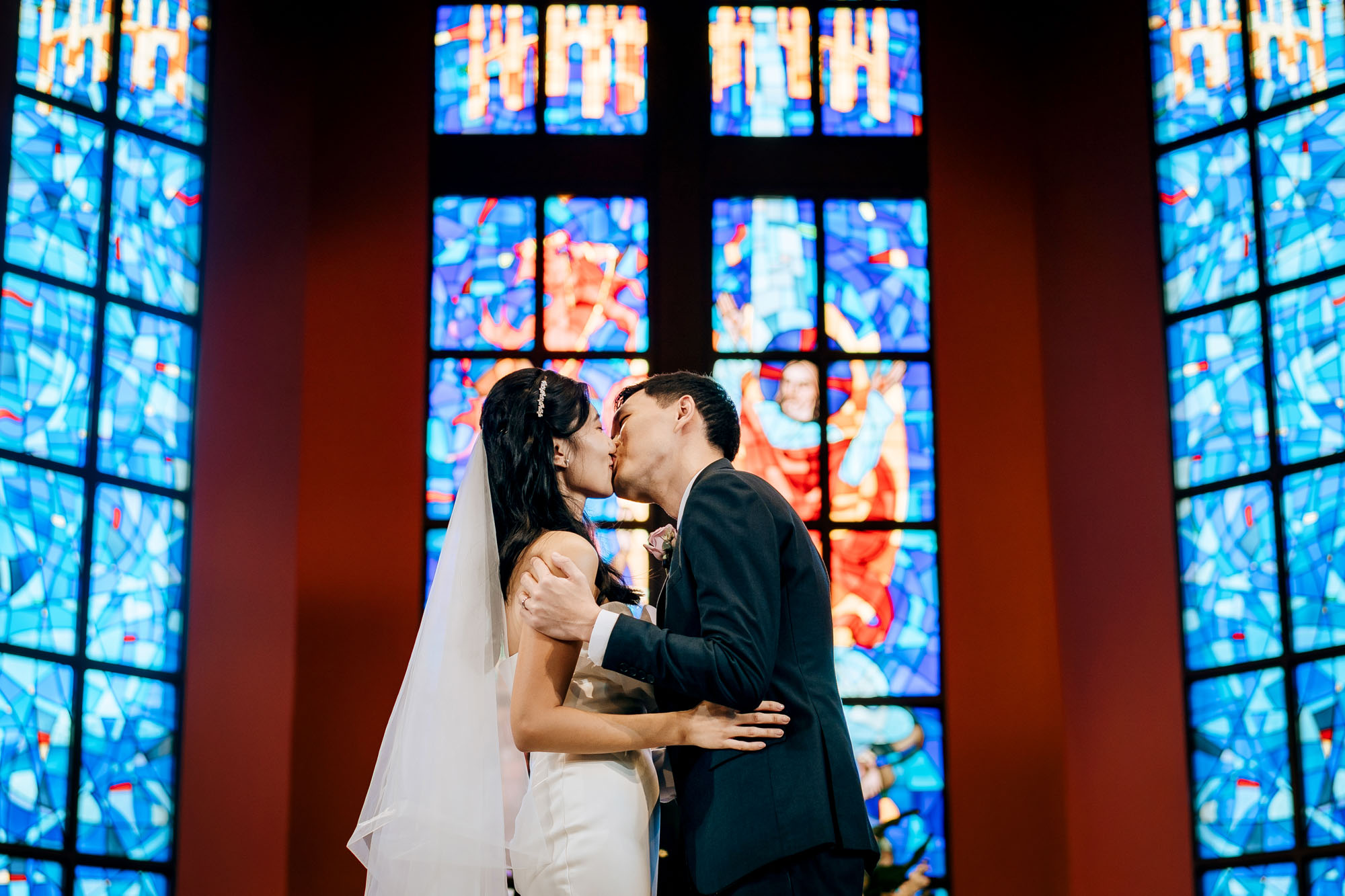 the first kiss