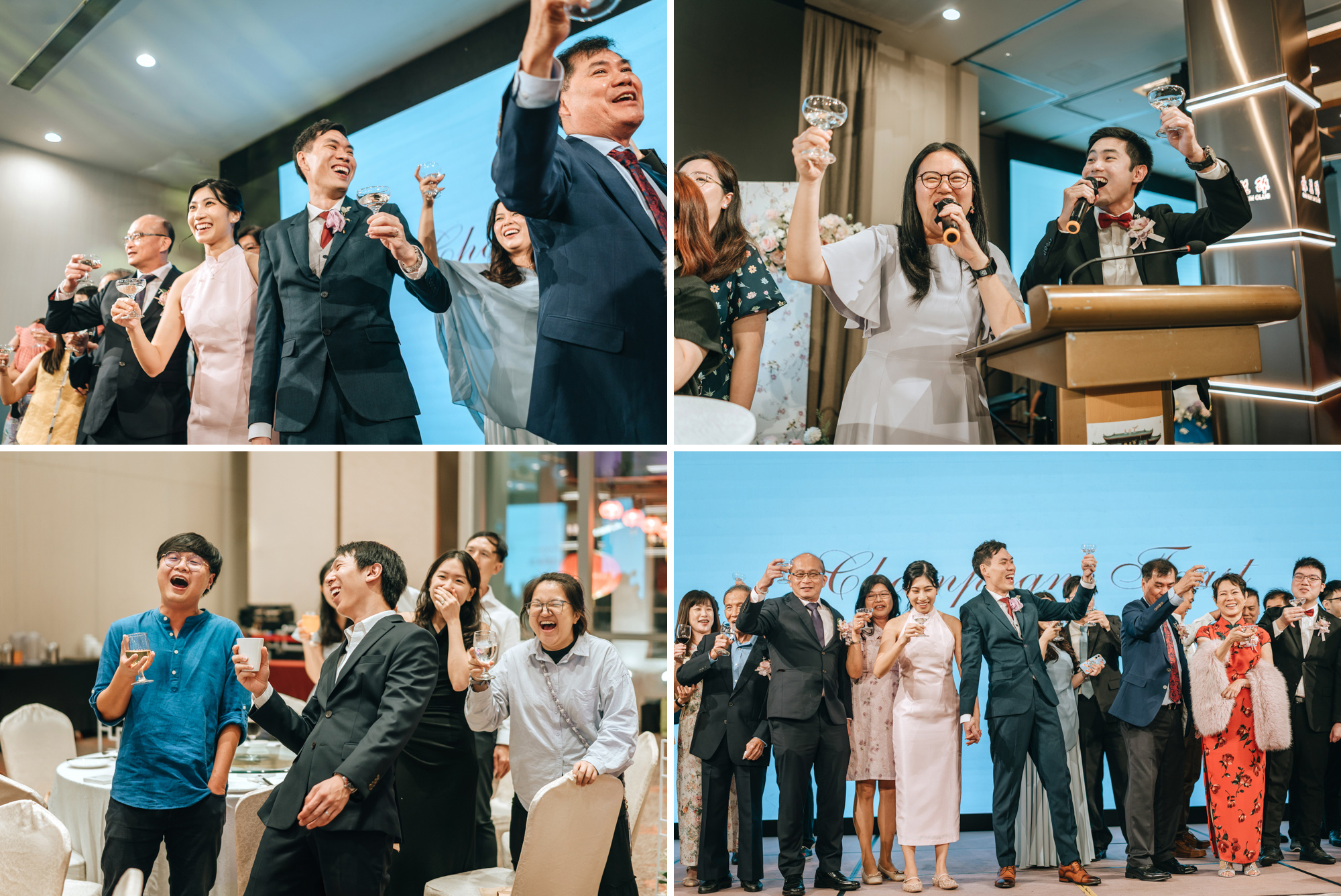 the yumseng is a very fun part of any chinese wedding banquet in Singapore.