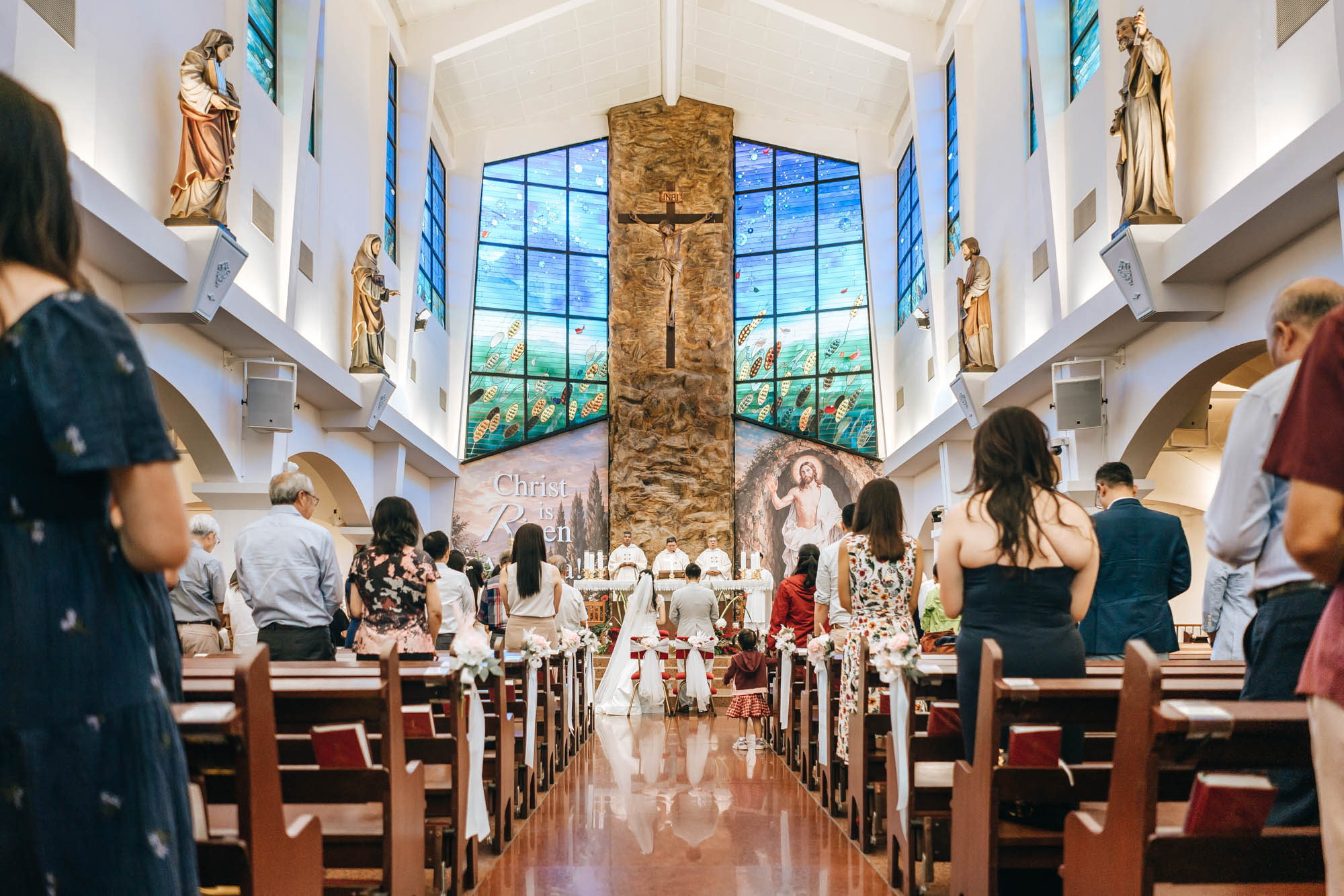the holy matrimony begins