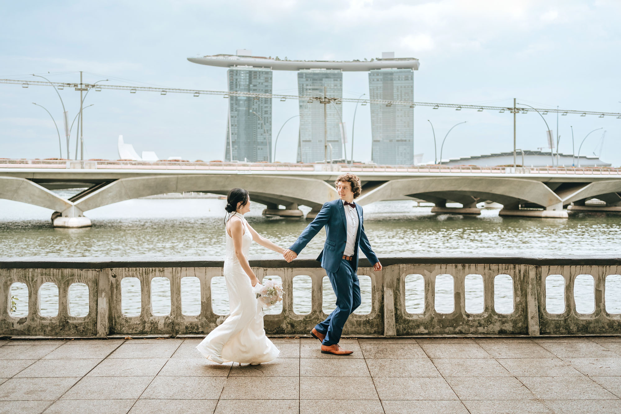 outdoor photo shoot at esplanade park